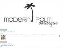 Tablet Screenshot of modernpalmblog.com